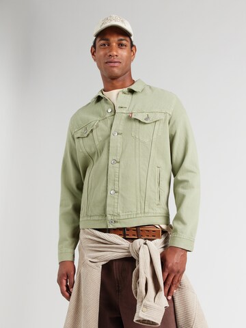 LEVI'S ® Jacke 'The Trucker' in Grün: Vorderseite