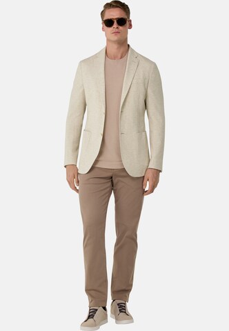 Coupe slim Veste de costume Boggi Milano en beige