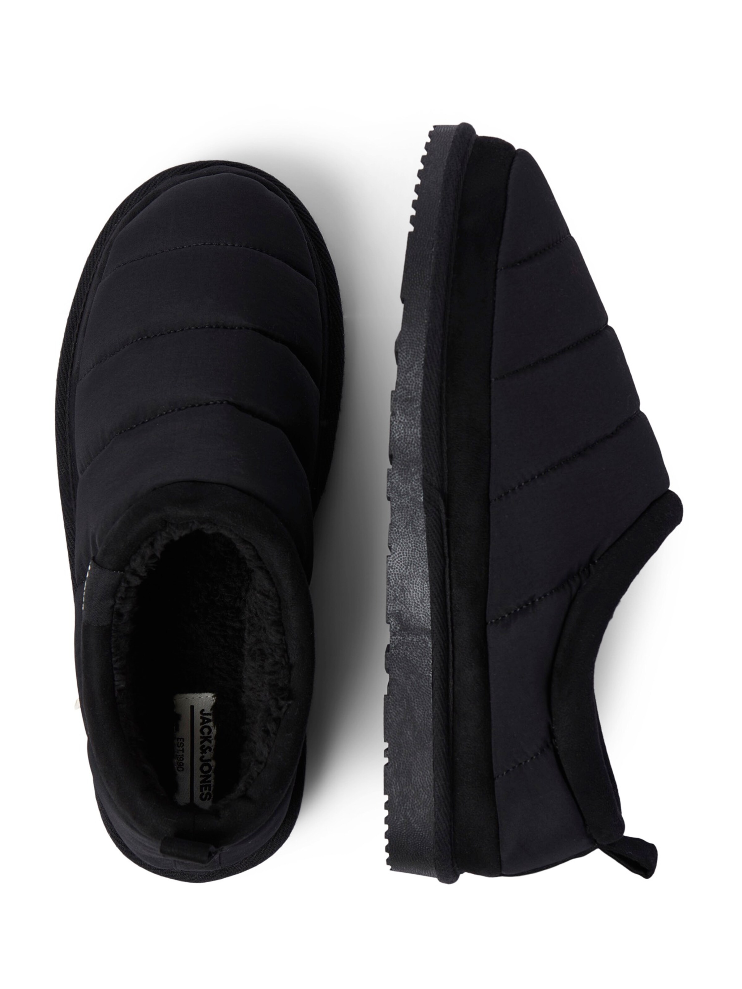 JACK & JONES Házicipő - fekete