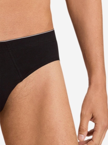 Hanro Slip 'Cotton Superior' in Black