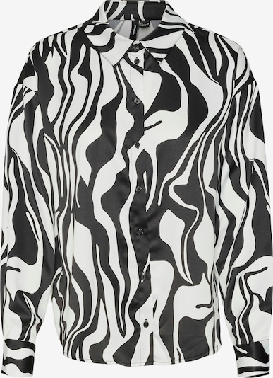 VERO MODA Blusa 'VMMERLE' en negro / blanco, Vista del producto