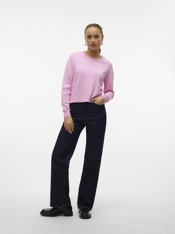 VERO MODA Trui 'VMSilje' in Roze