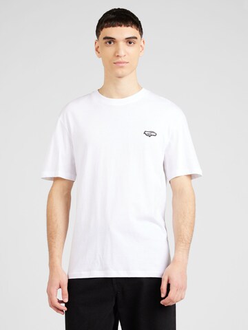 JACK & JONES Тениска 'BLACK' в бяло: отпред