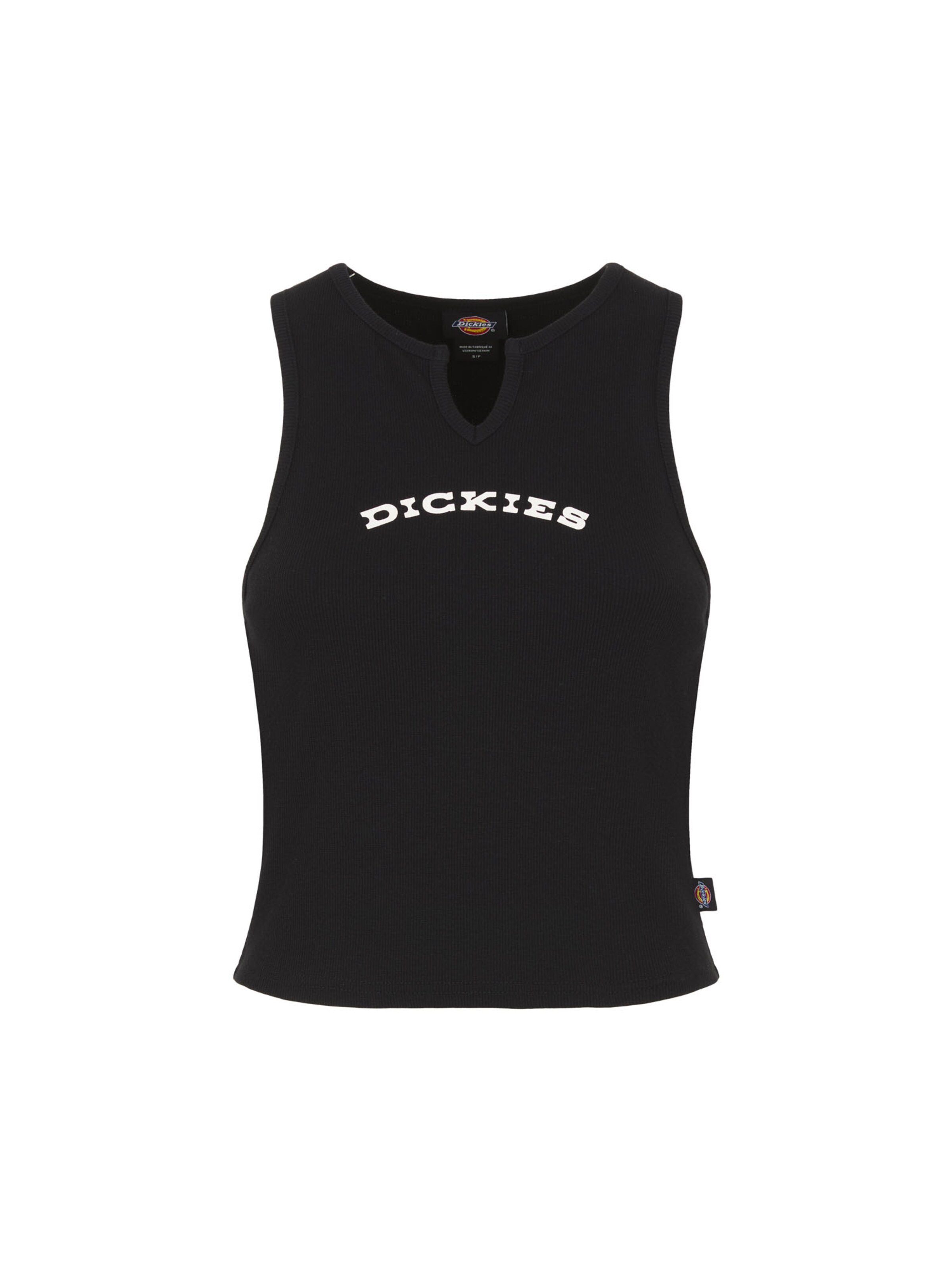 DICKIES Topp, värv must: eest vaates