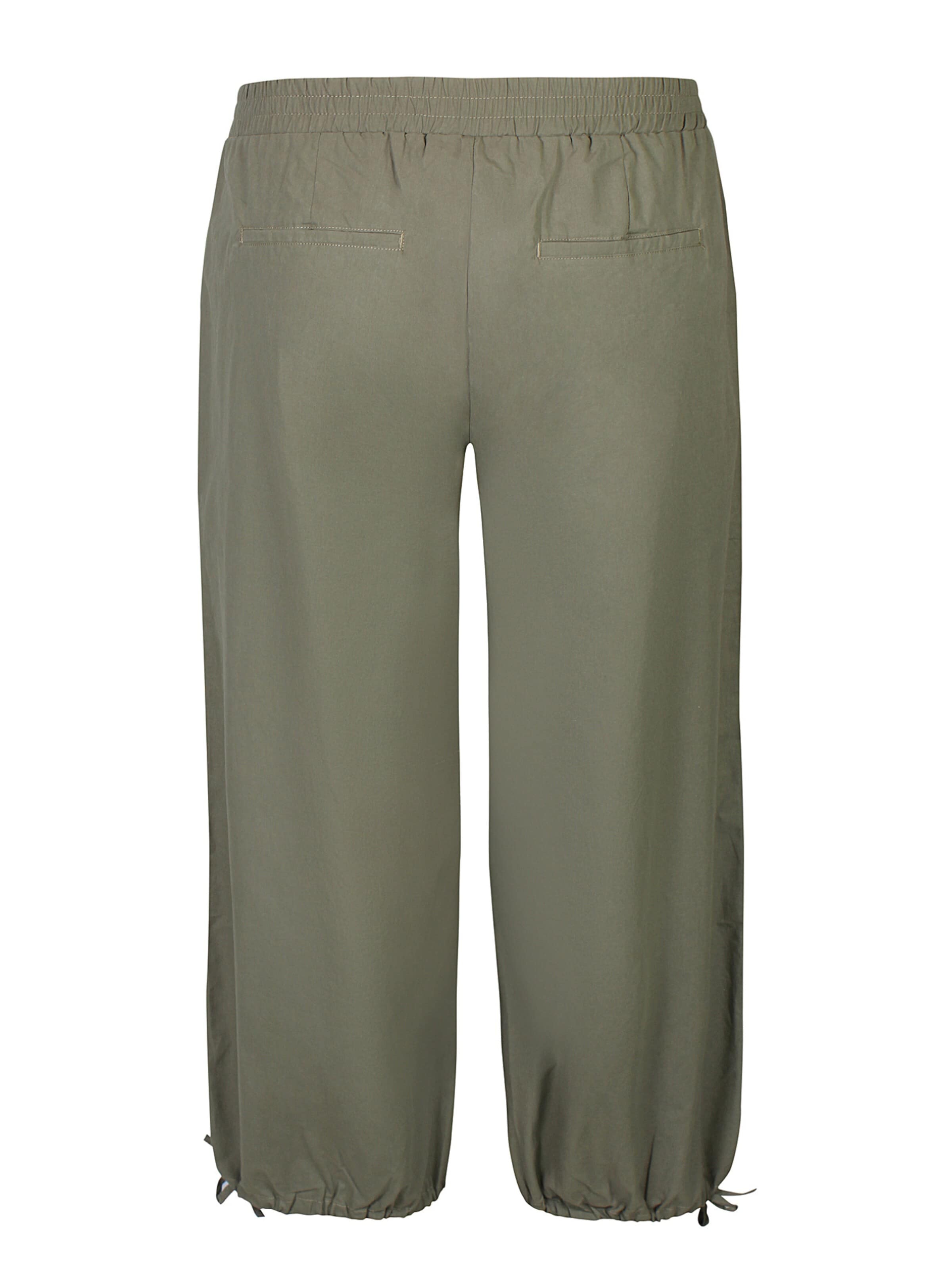 Zhenzi Loose fit Trousers 'Manda 1638' in Green