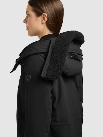 khujo Winterjacke 'Semie4' in Schwarz