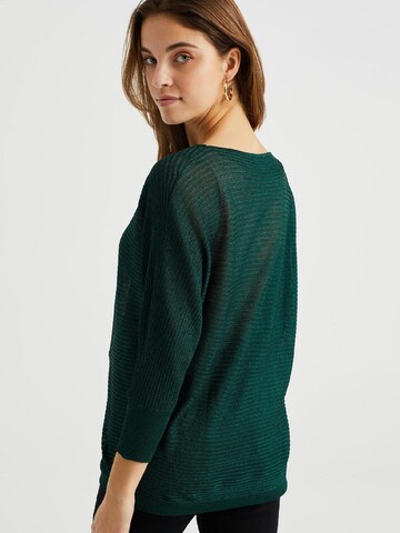 Pull-over WE Fashion en vert