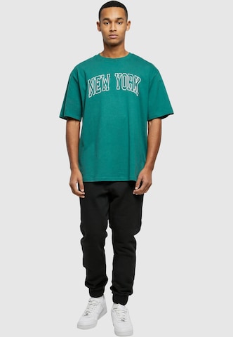 Starter Black Label Regular fit Póló 'New York' - zöld