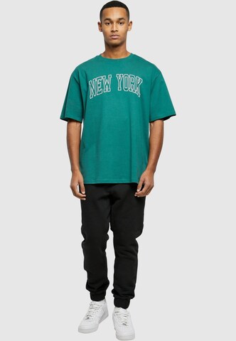 Starter Black Label Regular fit Shirt 'New York' in Green
