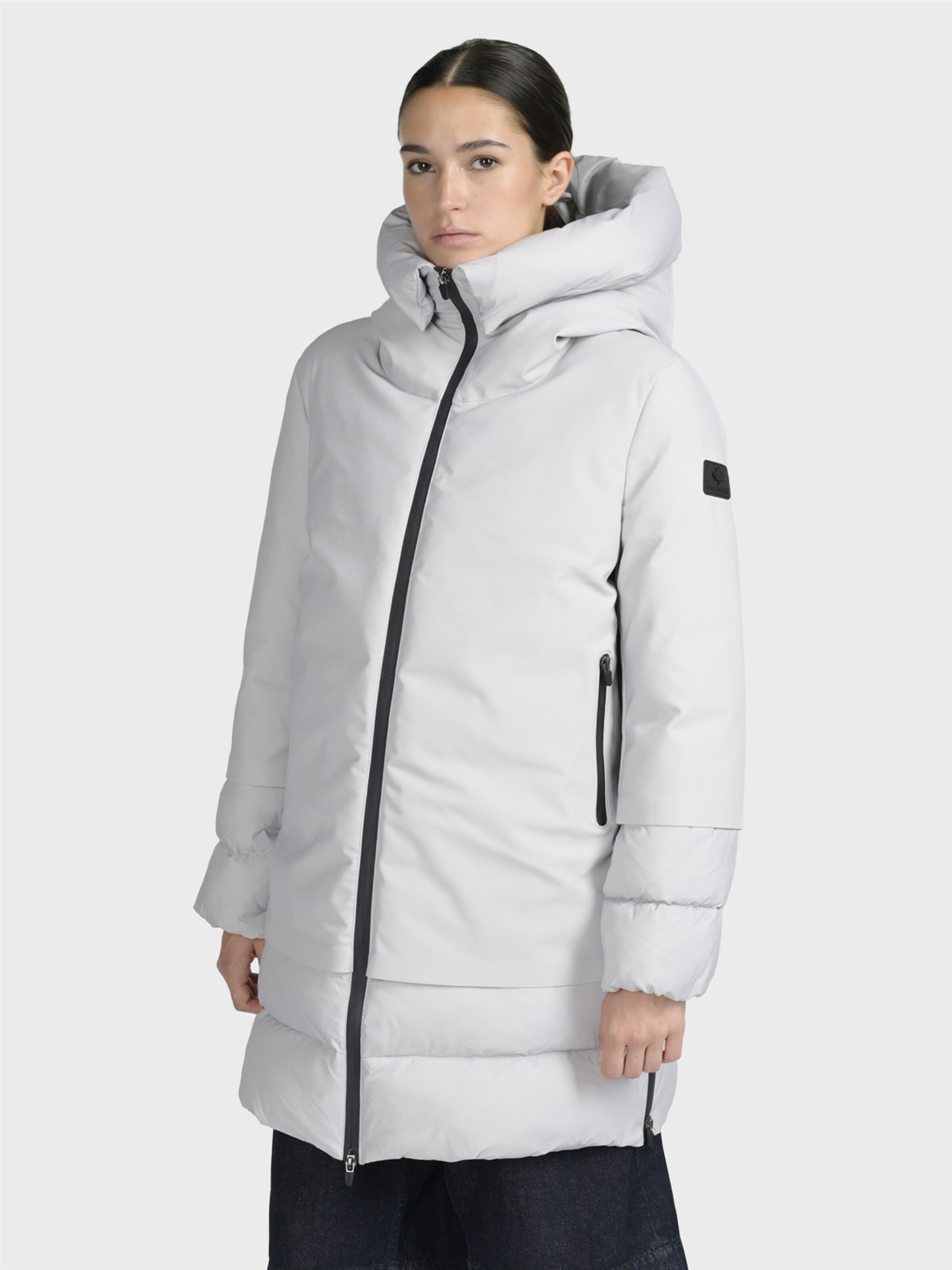 Canadian Classics Zimní parka ' BECANCOUR LONG ' – šedá