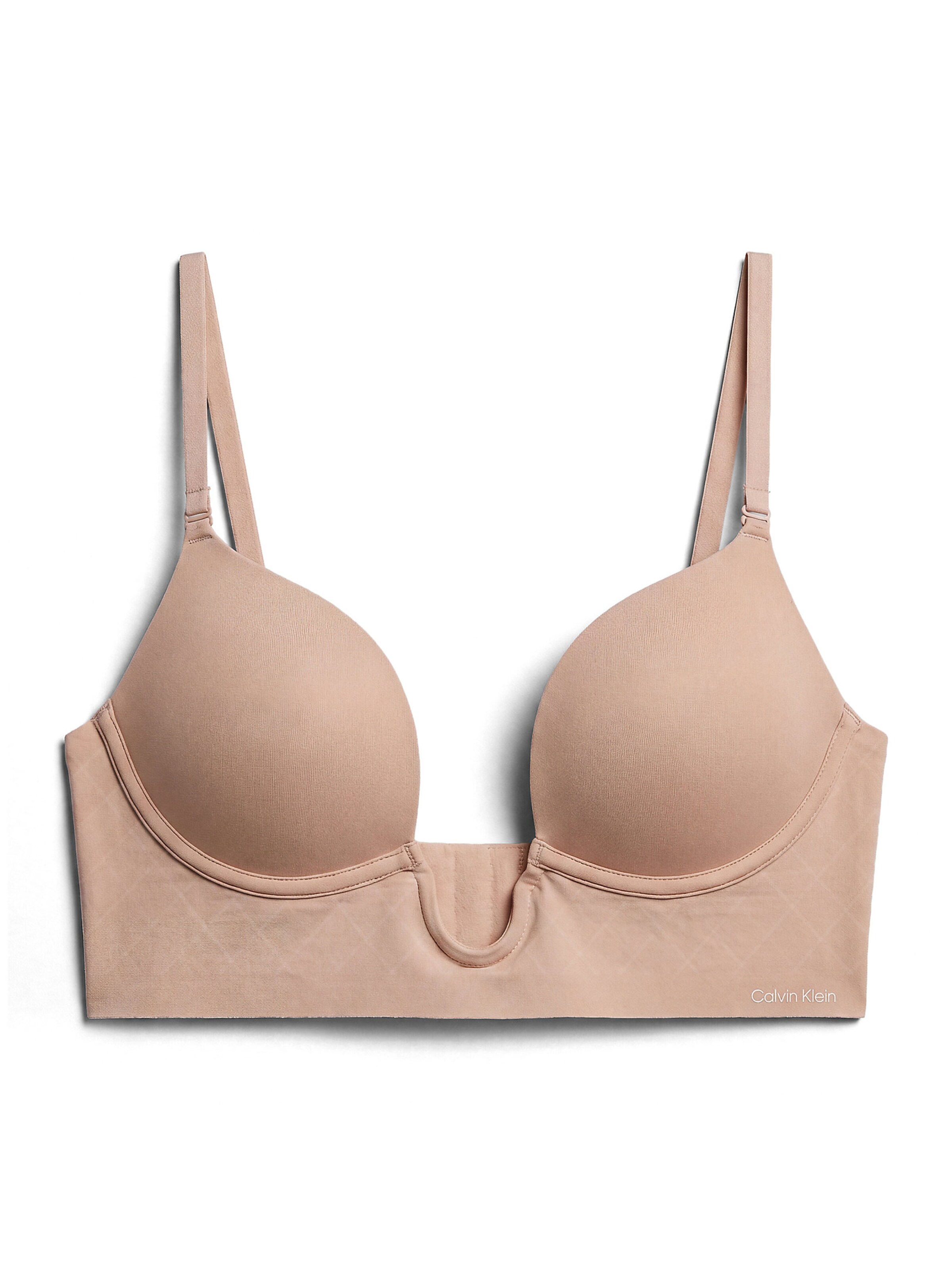 Calvin Klein Push-up BH in Roze: voorkant