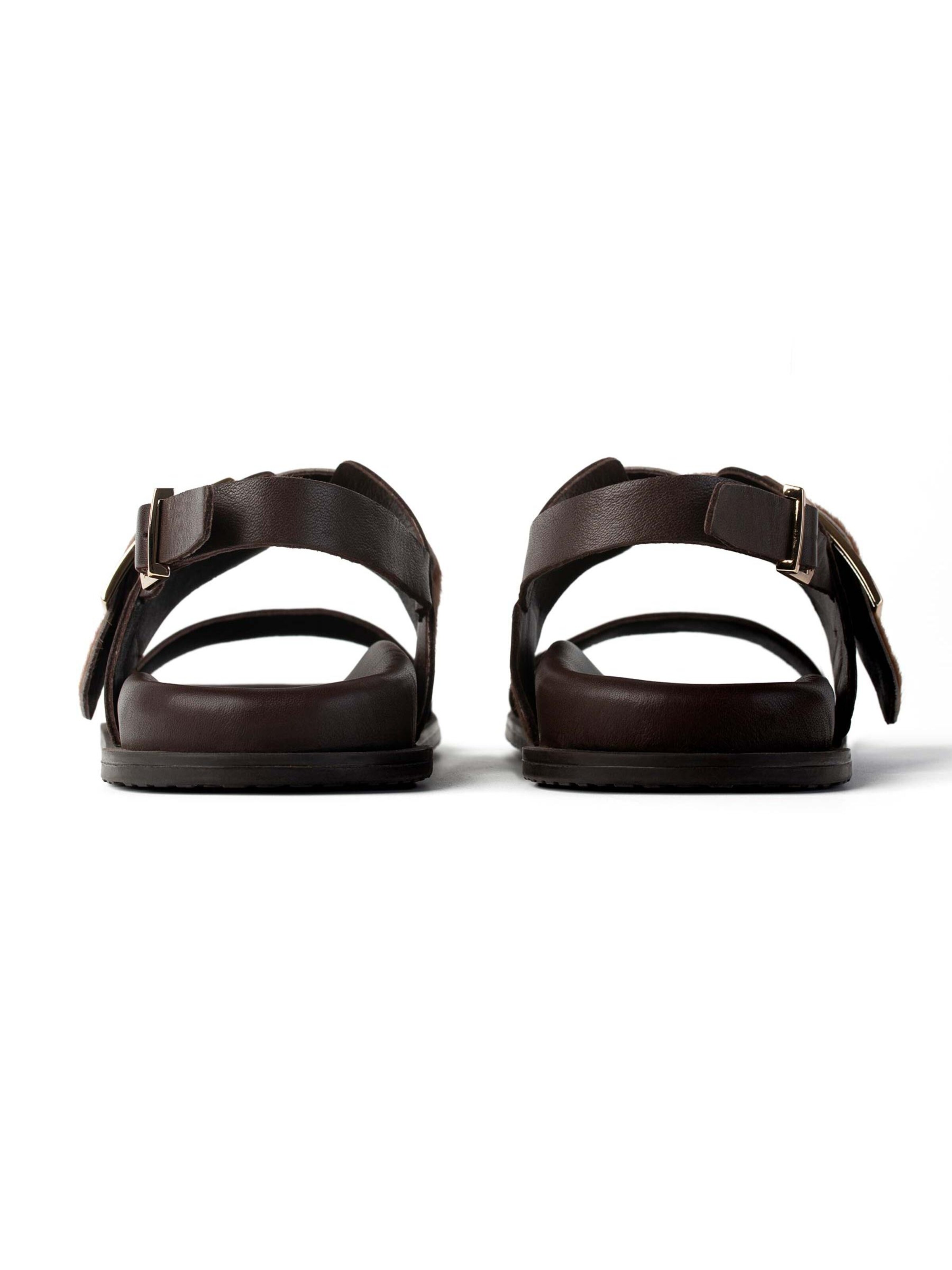 Chaussure basse 'WILD AT GOLDEN HOUR' L37 HANDMADE SHOES en marron