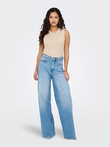 JDY Knitted top 'JDYBodilla' in White