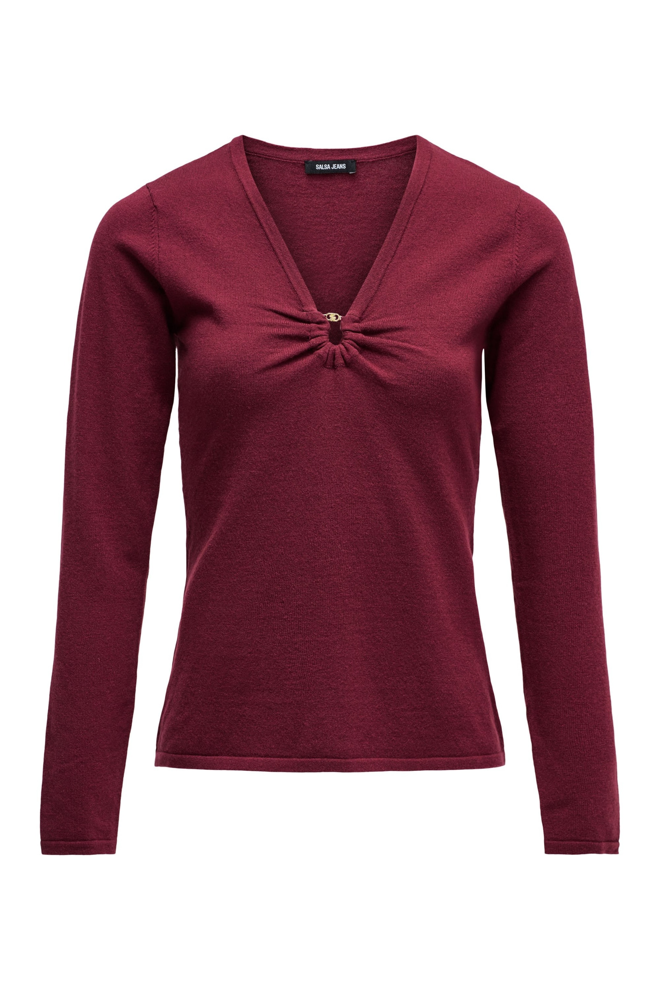 Salsa Jeans Pullover in Rot: Vorderseite
