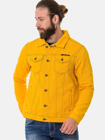 Veste mi-saison 'CJ289' CIPO & BAXX en jaune