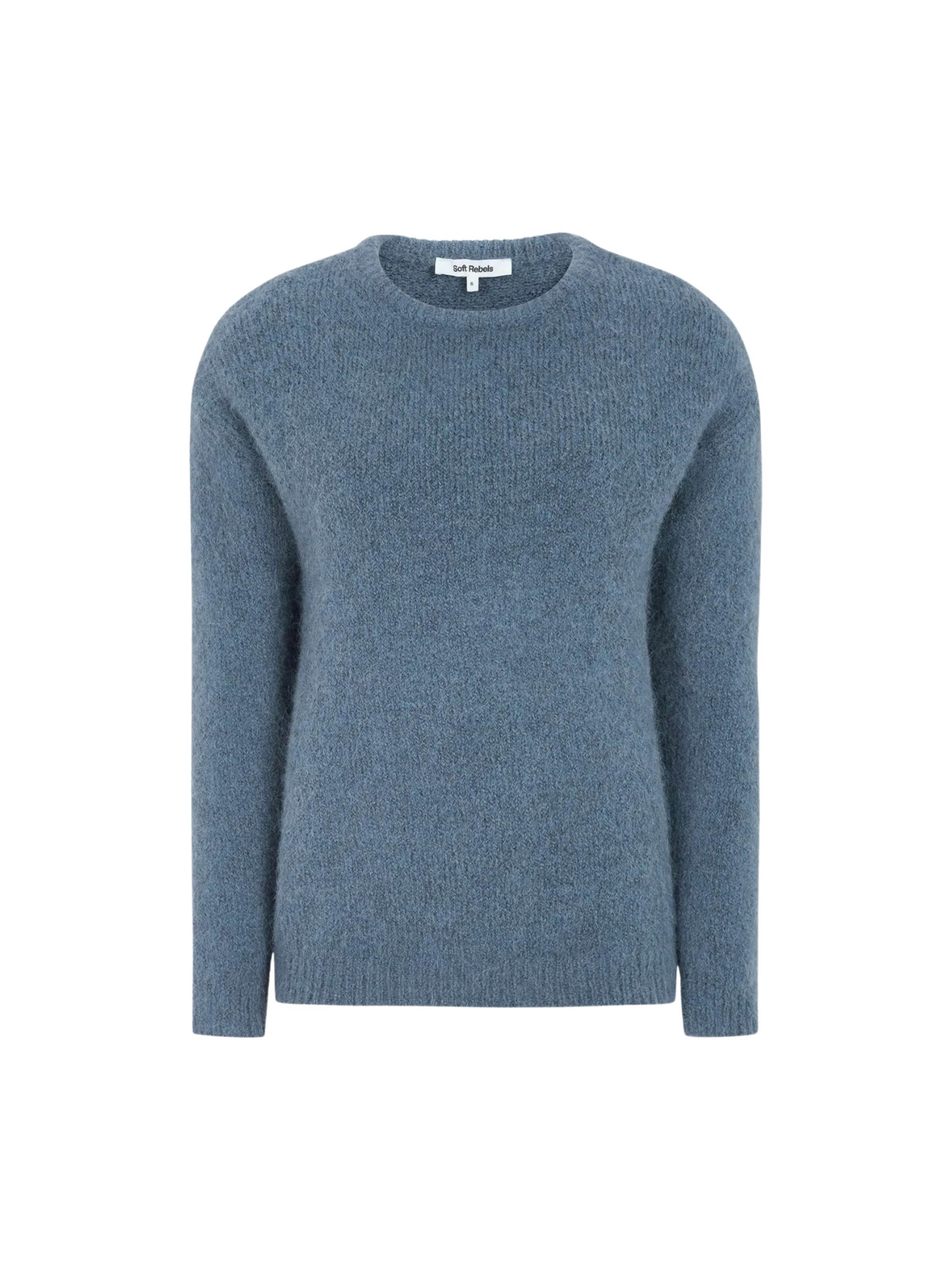 Soft Rebels Sweater 'SRCamilla' in Blue: front