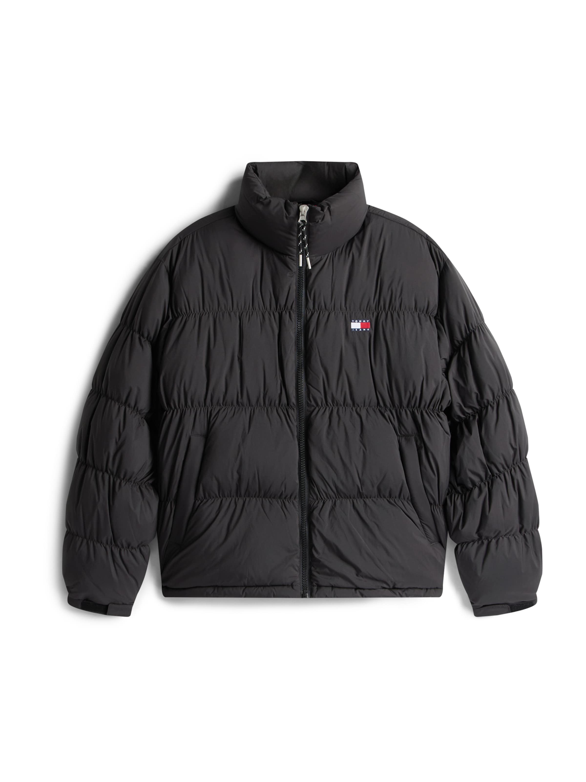 Tommy Jeans Зимняя куртка 'ALASKA' в Черный: спереди