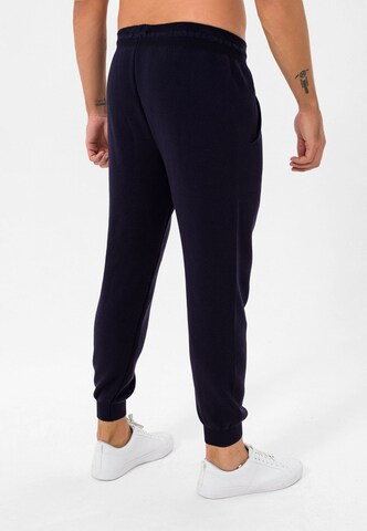 Jimmy Sanders Tapered Trousers in Blue