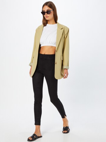 VILA Skinny Leggings 'Gita' in Zwart