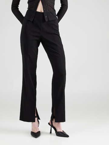 Calvin Klein Wide leg Pants in Black: front