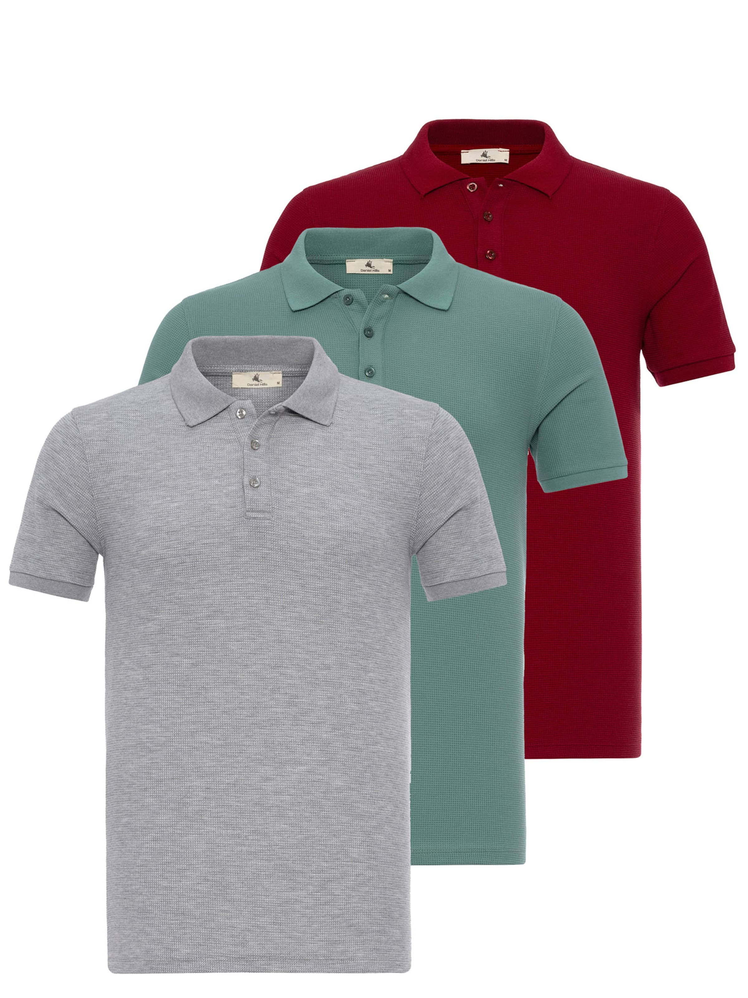 Daniel Hills Tričko – šedá: přední strana