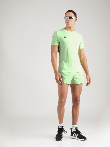 ADIDAS PERFORMANCE Functioneel shirt 'Adizero Essentials ' in Groen