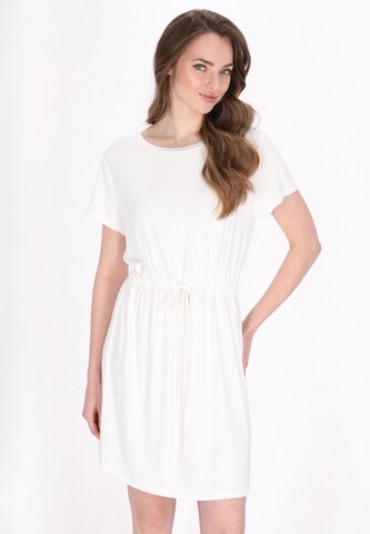 DreiMaster Maritim - Vestido de verano 'Fashion Look' en blanco: frente