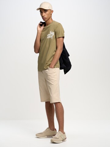 BIG STAR Regular Jeans 'PARKER' in Beige