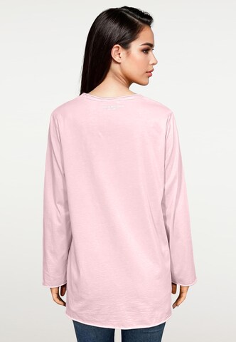 Frieda & Freddies NY Rundhalsshirt in Pink