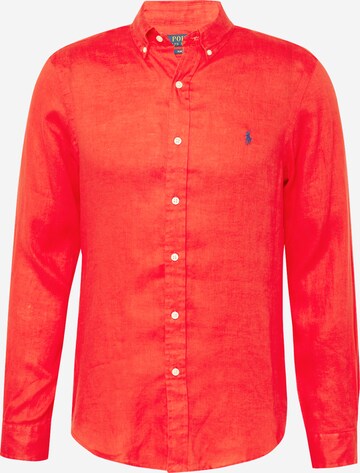 Polo Ralph Lauren Overhemd in Rood: voorkant