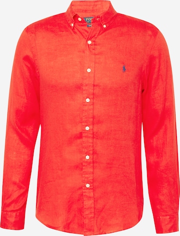 Polo Ralph Lauren Button Up Shirt in Red: front