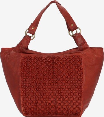 Borsa a spalla 'Femi & Nine' di Greenland Nature in rosso: frontale