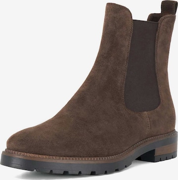 Chelsea Boots 'Poema' Dune LONDON en marron : devant