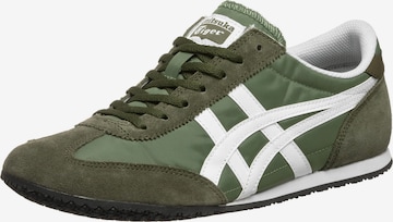 Onitsuka Tiger Sneakers 'Machu Racer' in Green: front