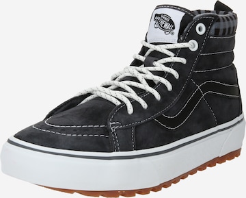 Vans leather top high tops