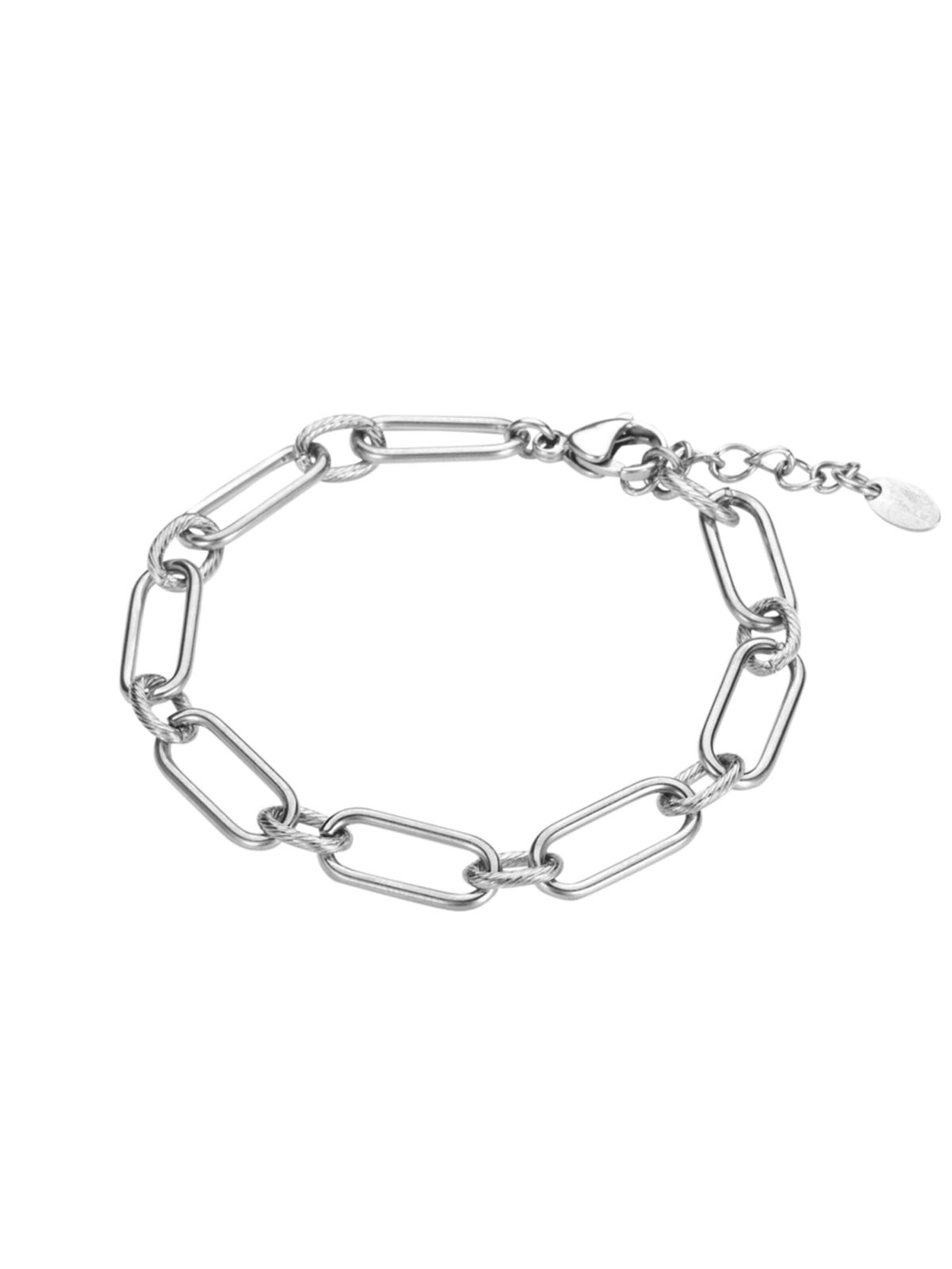Lotus Analoog horloge in Zilver
