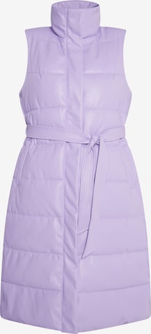 MYMO Vest in Purple: front