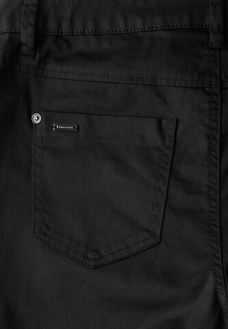 STREET ONE Slimfit Hose in Schwarz