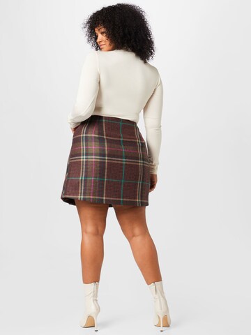 Tommy Hilfiger Curve Skirt in Brown