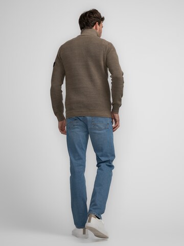 Petrol Industries Strickjacke 'Nulato' in Braun