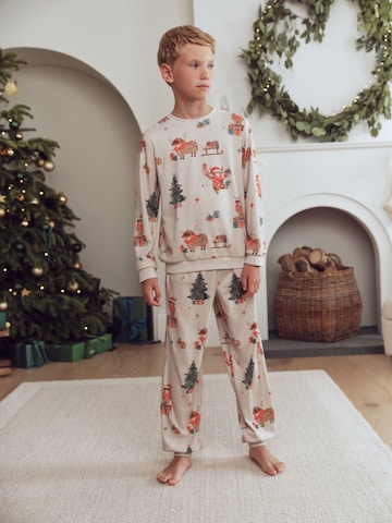 Next Pyjamas i vit: framsida