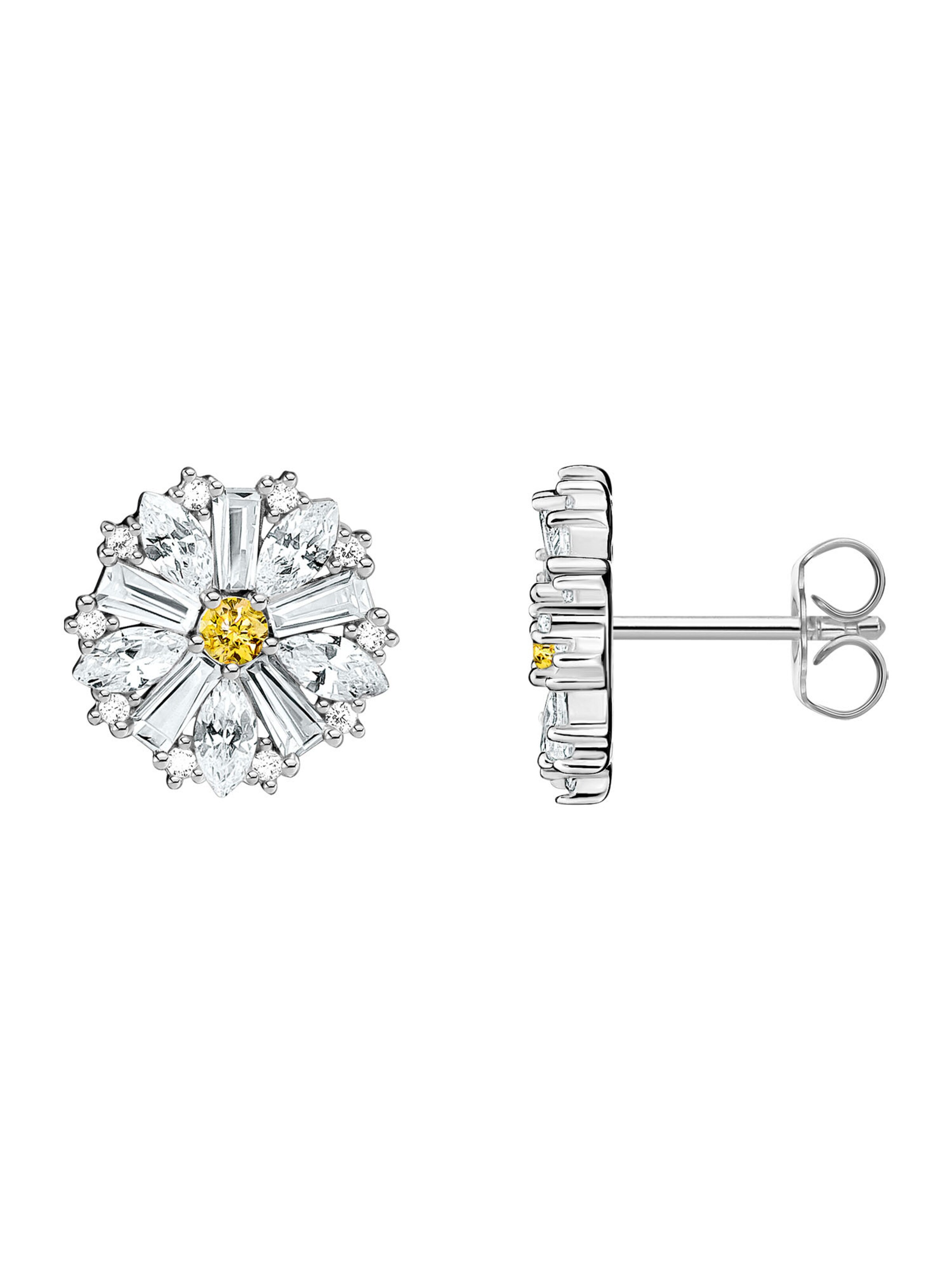 Thomas Sabo Ohrringe 'Lovely Daisy' in Silber