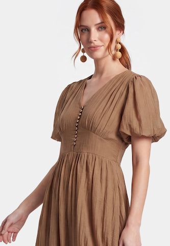 usha FESTIVAL - Vestido en marrón
