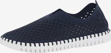 Slip on 'TULIP139' ILSE JACOBSEN en bleu : devant