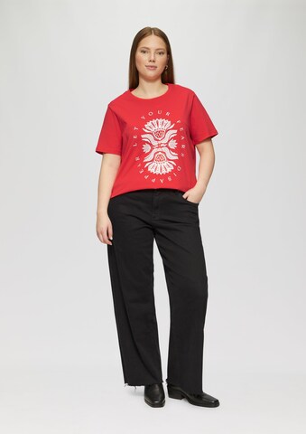T-shirt QS en rouge