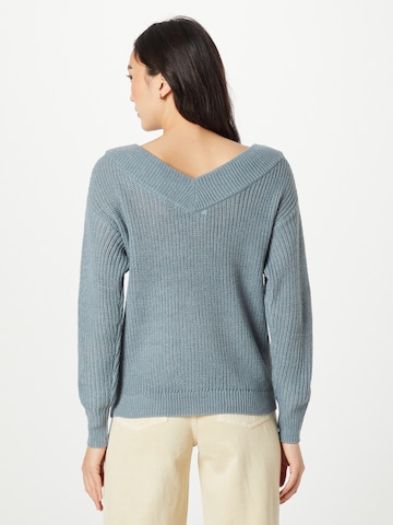 ONLY Pullover 'MELTON' in Blau