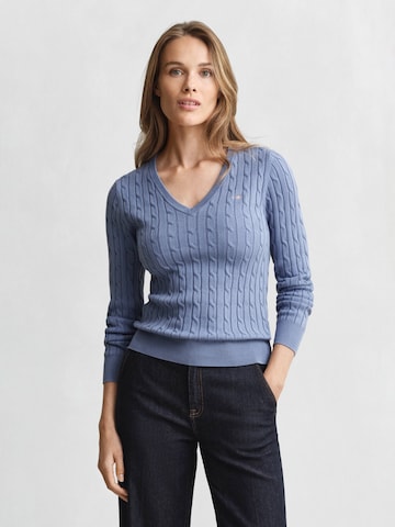 Pull-over GANT en bleu : devant