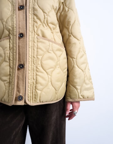 TOPSHOP Демисезонная куртка 'VERONICA' в Бежевый