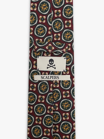 Scalpers Галстук 'Skull' в Красный