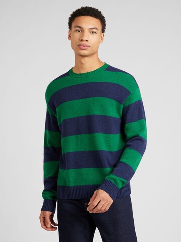 UNITED COLORS OF BENETTON Sweater in Green: front